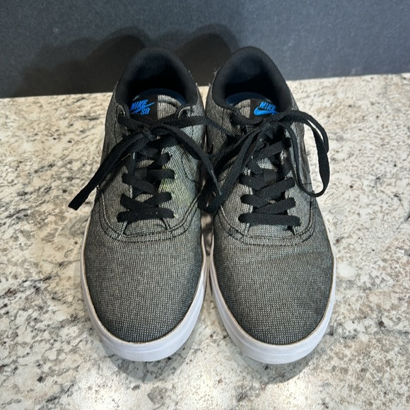 Nike Check Solarsoft Canvas SB Black White. Men’s size 8. - Picture 2 of 13